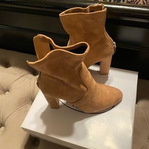 Tan Booties Boots
